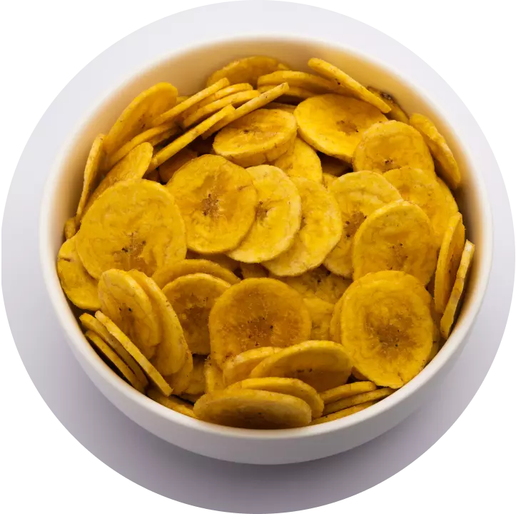 Banana chips, calories, how to make, spicy, recipe