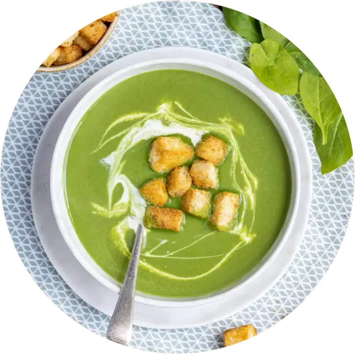 Cream of Spinach Soup