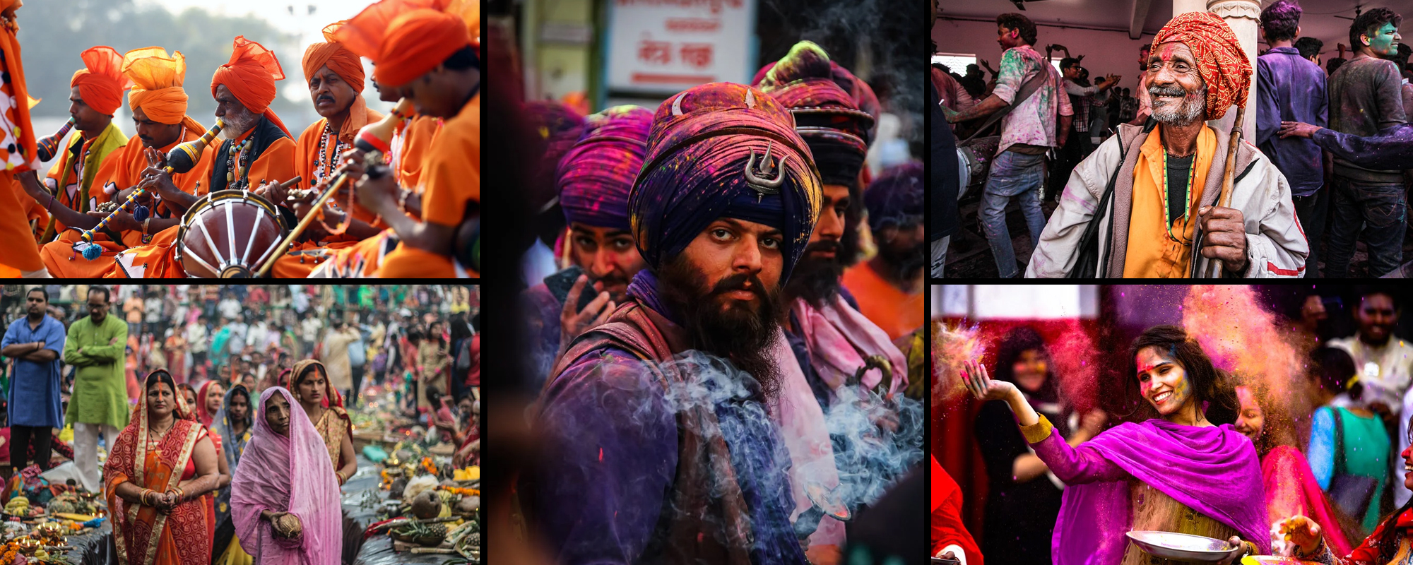 The Colourful Indian Festivals of Holi and Diwali